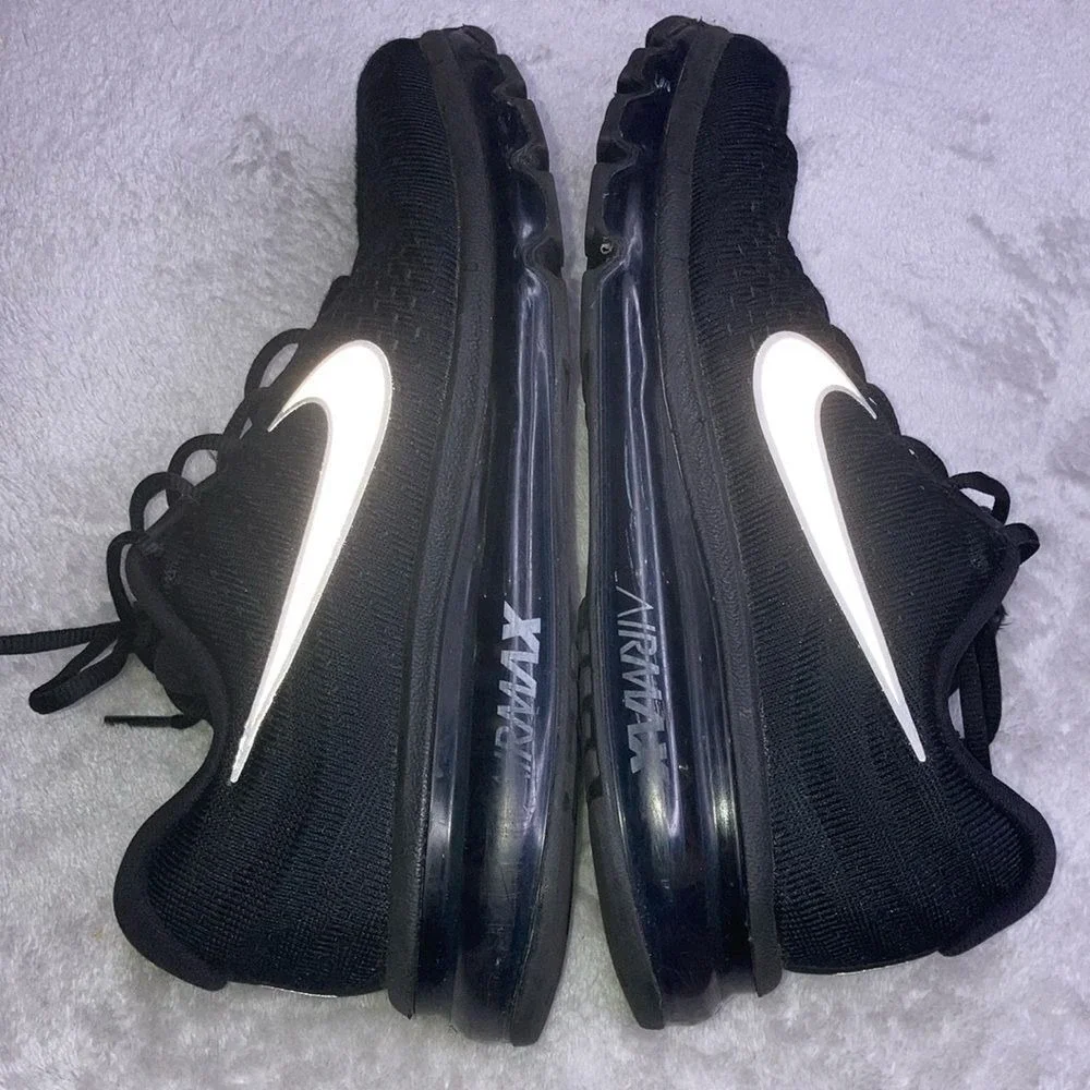 NIKE Air Max 2017 9 Unisex Black/White Shoes